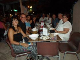 Expats in Boquete around a restaurant table – Best Places In The World To Retire – International Living